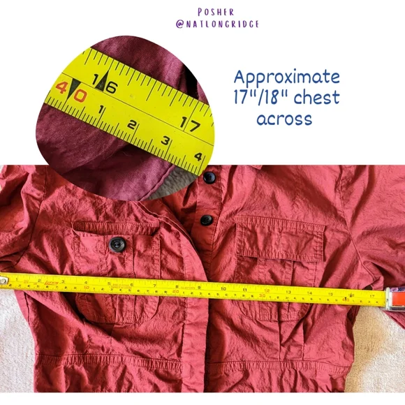 Hawksley brand, ladies Lg (fits like a small) wine coloured shirt dress,… - Picture 12 of 14